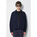 Corridor Pamučna jakna Floral Embroidered Zip Jacket boja: tamno plava, za prijelazno razdoblje, oversize, JKT0019