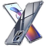 Techsuit Shockproof Clear Silicone prozoren ovitek, odporen proti udarcem, za Motorola Edge 30 Fusion | Shoptok.si
