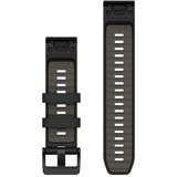 Garmin remen za sat QuickFit 22 mm, crni / Pebble Gray silikon | shoptok.hr