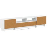  5-dijelni LED TV ormarić Bijela visokog sjaja Konstruirano drvo - Bijela visokog sjaja 100 cm | shoptok.hr
