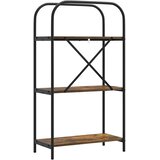  Polica Dimljeni hrast 60 x 30 x 109 cm Konstruirano drvo | shoptok.hr