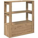 vidaXL Strani šal artisan hrast 30 x 80 x 90 cm Konstruiran les | Shoptok.si