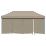 Šator za zabavu na sklapanje Sivo-smeđa 580 x 292 x 315 cm | shoptok.hr