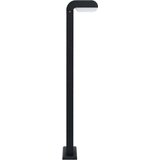  Vrtna LED svjetiljka 9 W crna ovalna | shoptok.hr