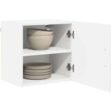  Zidni kuhinjski ormarić s policom 2 pcs Visoki sjaj bijela | shoptok.hr