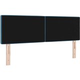 vidaXL Naslon za glavu s kristalnim dugmadi, tamnoplavi, 160 cm, baršun | shoptok.hr