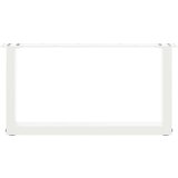  Noge kavne mize v obliki črke U 2 kosa Bela 60x(30-31) cm Jeklo, (21828563) | Shoptok.si