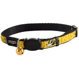 Rogz fancy cat safelock collar bumble bees 11mm ogrlica za mačke žuta Cene