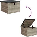  8-dijelni set vrtnih sofa od poliratana s jastucima svjetlosivi | shoptok.hr