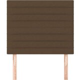  Uzglavlja 2 kom tamnosmeđa 80x5x78/88 cm od tkanine | shoptok.hr