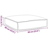  Blazina za Sedež Bordo 60x60x12 cm Oxford Tkanina | Shoptok.si
