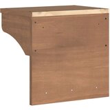 vidaXL Stenski obešalnik za plašče "SANDNES" 43x30x42 cm les borovega | Shoptok.si