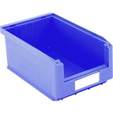 BITO odprta skladiščna posoda, dxšxv 350 x 210 x 145 mm, de 10 kosov, modre barve | Shoptok.si