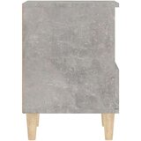 Noćni ormarić siva boja betona 40x35x50 cm | shoptok.hr