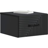  Noćni ormarić za montažu na zid 2 pcs Crna 34,5 x 33 x 20 cm | shoptok.hr