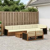 Set vanjskih sofa s jastukom 9 pcs | shoptok.hr