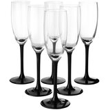 Altom design Onyx Čaše za Šampanjac 180 ml - Komplet od 6 Komada | shoptok.hr