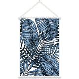 Dekordom slika KAKAMONO 60x90 - KARA26507 - Blue Palm Cene