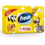 Fresh Papirne maramice za decu, Troslojni, 6 komada | ePonuda.com
