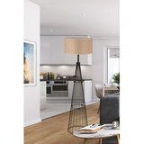 Opviq podna lampa 20588, 1 × E27, crna / braon | Eponuda.com