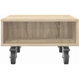  Stolić sa kotačima Sonoma hrast 50 x 50 x 30 cm | shoptok.hr