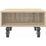  Stranska miza s kolesi Sonoma hrast 50,5 x 50 x 30 cm, (5000201845) | Shoptok.si