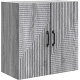 vidaXL Omara za steno Siva Sonoma 59 x 31 x 60 cm Inženirski les, (5000246981) | Shoptok.si