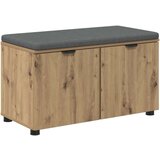  Haldna klop z blazino z vrati Umetni hrast 80 x 46 x 46 cm, (5000155731) Slike