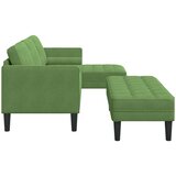  Set sofe s jastukom 2 pcs Svijetlo zelena Poliester | shoptok.hr