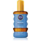 Nivea Sun Protect & Bronze Oil Spray SPF30 vodoodporno olje za zaščito pred soncem 200 ml Cene