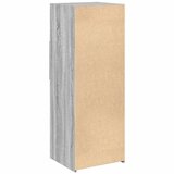  Visoka komoda siva boja hrasta 45x42,5x124 cm konstruirano drvo | shoptok.hr