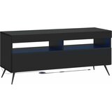  5-dijelni LED TV ormarić Crna Konstruirano drvo | shoptok.hr