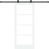 vidaXL Klizna Vrata s Hardverom 'ORKDAL'Bijela 86x198,5 cm | shoptok.hr