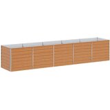  Povišena vrtna gredica Svijetlosmeđa 400 x 80 x 77 cm | Eponuda.ba