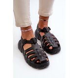 Boto Women's Foam Sandals Roman Black Gasaria | shoptok.hr