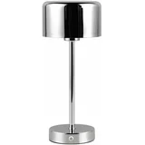 Tri O LED stolna lampa s mogućnosti zatamnjivanja u sjajno srebrnoj boji (visina 30 cm) Jeff –