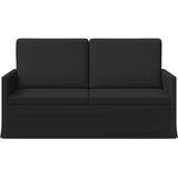  Kauč za dvoje Crna 150 x 81 x 82 cm Tkanina | shoptok.hr