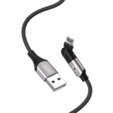 XO Kabel USB na 8-pin Lightning 180° NB176 1,2m 2,4A črn, (20441980) Cene