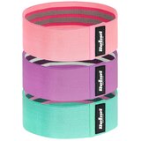 Rebel ACTIVE Tekstilne fitnes elastične trake set 3 komada 27-55kg RBA-3003 Cene