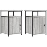  Noćni ormarići 2 kom boja hrasta 40x42x60 cm konstruirano drvo | shoptok.hr