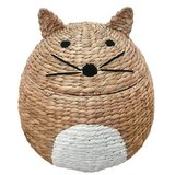 Compactor Dječja kutija za pohranu od vodenog zumbula u prirodnoj boji ø 40x43 cm Cat – | shoptok.hr