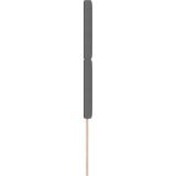 vidaXL LED svjetlo za uzglavlje sivo 80 cm korduroj tkanina | shoptok.hr