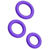ROMP Remix Trio - set prstenova za penis - 3 kom (ljubičasti) | shoptok.hr