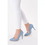 Fox Shoes Blue Women's Heeled Shoes