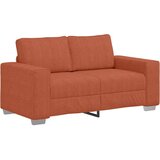 Dvosjed crvena narančasta 160x77x82 cm korduro tkanina | Shoptok.si