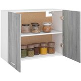 Viseći Viseča omarica siva sonoma 80x31x60 cm inženirski les, (21220825) | Shoptok.si