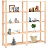  Stalci za pohranu 5 razina 2 kom 170x38x170 cm borovina 500 kg | shoptok.hr