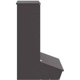  Hranilica za svinje Crna 55 x 51 x 91,5 cm Hladno valjani čelik | shoptok.hr