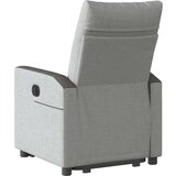 vidaXL Naslonjač na podizanje od tkanine oblačnosivi | shoptok.hr