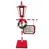 Pole, novogodišnja dekoracija, ulična lampa, 80cm ( 792000 )